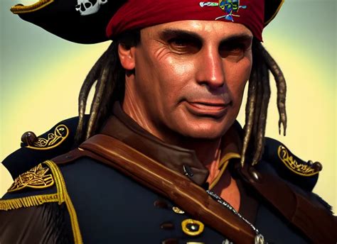 Highly Detailed Portrait Of Jair Bolsonaro As A Dread Stable