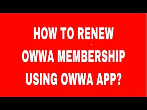 How To Renew Owwa Membership Online Using Owwa App Youtube