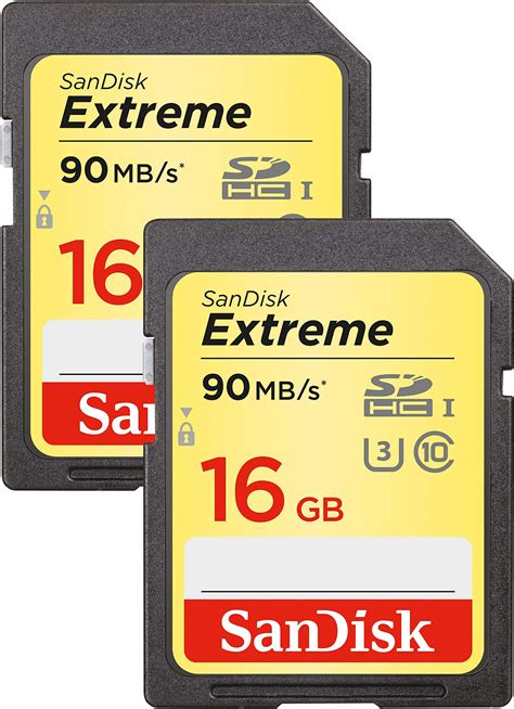 Sandisk Extreme Gb Sdhc Uhs I U Memory Card Up To Mb S Read