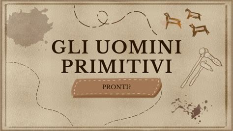 Gli Uomini Primitivi