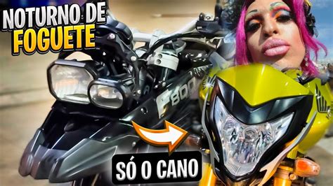 NOTURNO DE HORNET E F800 SÓ O CANO RUA DOS TRAVEC0 YouTube