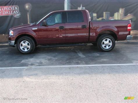 Dark Toreador Red Metallic Ford F Xlt Supercrew