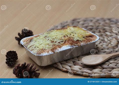 A close up of klapertart stock image. Image of close - 271813331