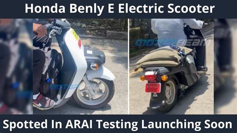 Honda Benly E Electric Scooter Spotted In Testing Launching Soon