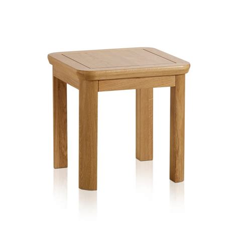 Wiltshire Side Table In Natural Solid Oak Oak Furniture Land