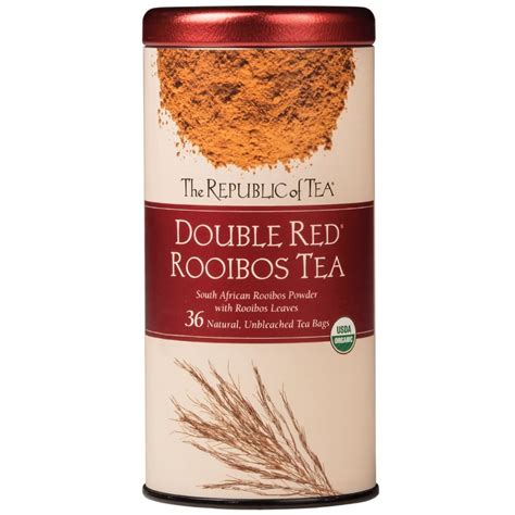 Organic Double Red® Rooibos Tea Bags The Republic Of Tea