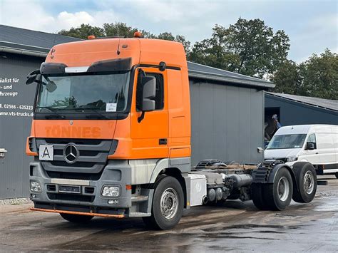 Mercedes Benz Actros MP 3 3241 8x2 Fahrgestell For Sale Cab Chassis