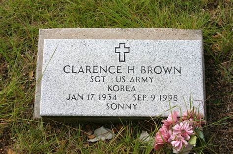 Clarence H Sonny” Brown 1934 1998 Find A Grave Memorial