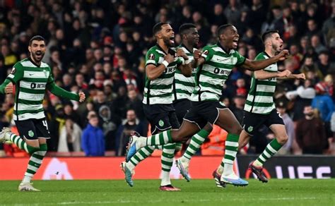 Sorpresa Total Sporting De Lisboa Elimin Al Arsenal Y Se Ubica Entre