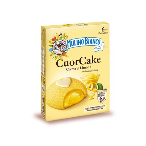 Cuorcake Merenda Farcita Al Limone Mulino Bianco