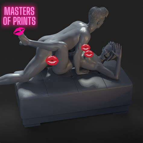 3D Printable Sex NSFW EROTIC MINIATURE 75 MM SCALE By Master