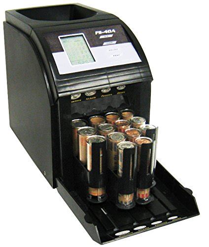 Royal Sovereign 4 Row Electric Coin Counter With Patented Anti Jam