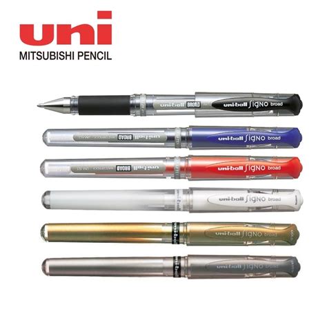 Uni Ball Signo Broad Gel Pen 1 0mm Sign Pen Waterproof UM 153 Black