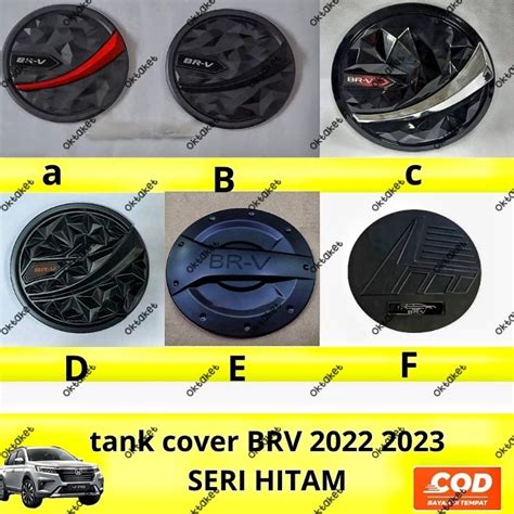 Jual Tank Cover BRV 2022 2023 2025 Seri Hitam Diamond Sporty Excotic