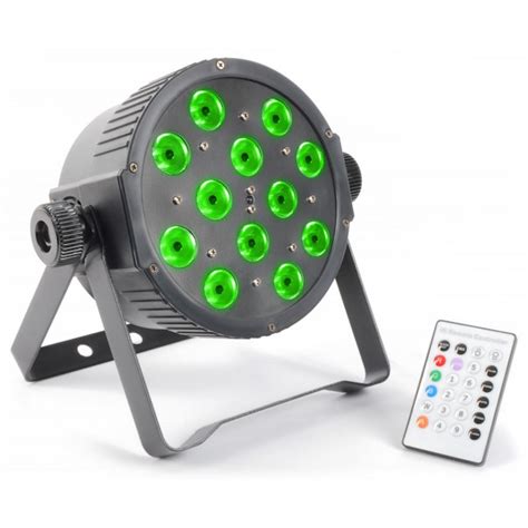 Beamz Led Flatpar X W Rgb Leds Dmx Ir Remote Control Dj Mix Club