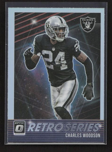 Donruss Optic Retro Series Silver Holo Prizm Charles Woodson Rs