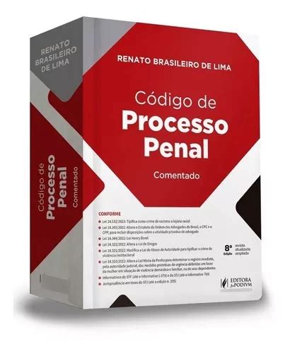 C Digo De Processo Penal Comentado Edi O Renato Brasileiro