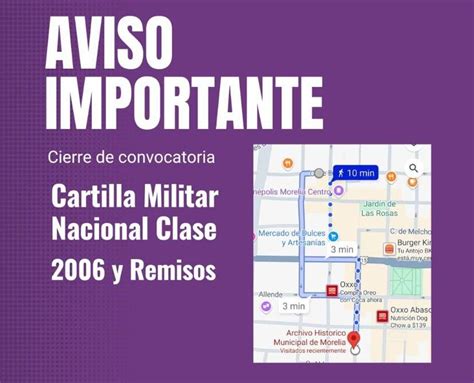 Martes último día para tramitar Cartilla Militar Clase 2006 y remisos