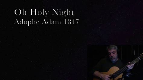 Oh Holy Night Rob Bourassa Guitar Youtube