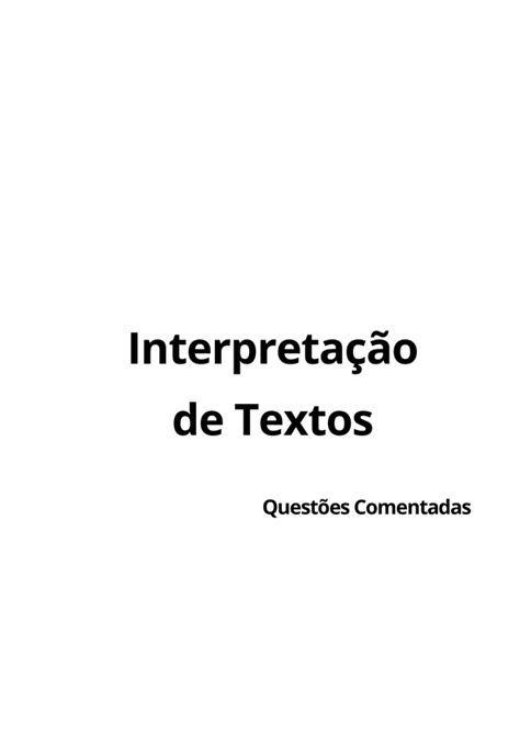 Interpreta O De Textos Por Pablo Jamilk Clube De Autores