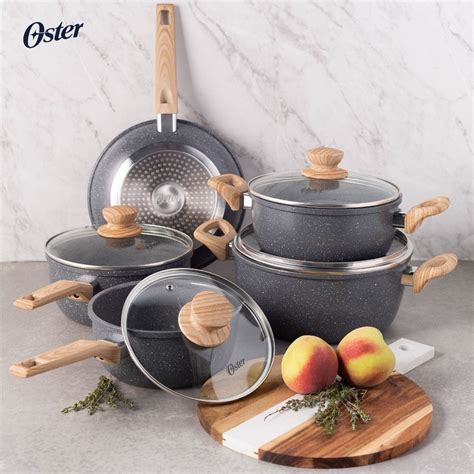 Panela Oster Cerâmica É Boa - Jogo De Panela Oster Marble Edition Cerâmica Indução 5 Peças ...