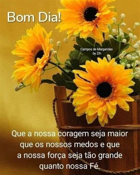 Bom Dia Frase Bom Dia Que A Nossa Coragem Seja Maior Que Os Nossos