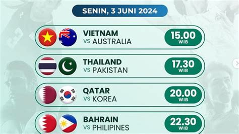 Jadwal Moji Tv Senin Juni Ada Live Vnl Women Avc