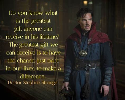 Doctor Strange Quote Doctor Strange Quotes Crazy Quotes Greatful