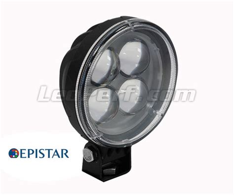 Phare Additionnel LED Rond 12W Pour 4X4 Quad Et SSV