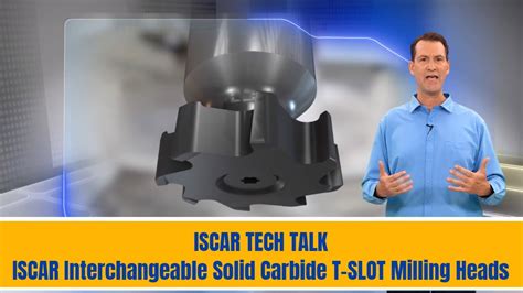 Iscar Tech Talk Iscar Interchangeable Solid Carbide T Slot Milling