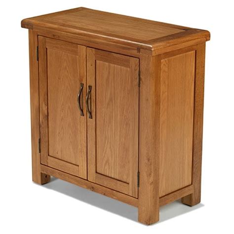 Earls Wooden Large Storage Cupboard In Chunky Solid Oak Furniture In Fashion