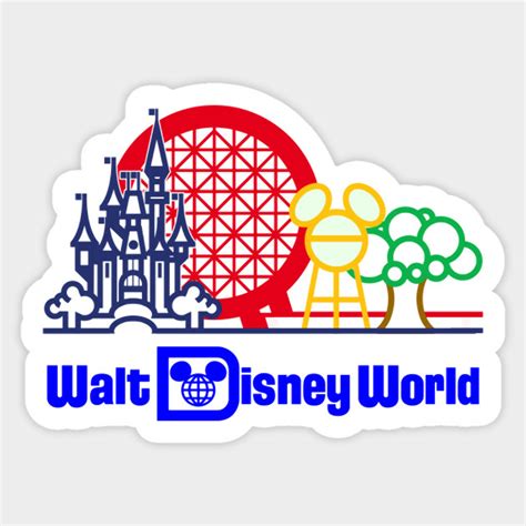 Download High Quality Walt Disney World Logo Retro Transparent Png