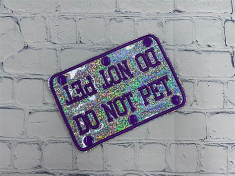 Personalized Holographic Glitter Shinny Leash Wraps Custom Leash