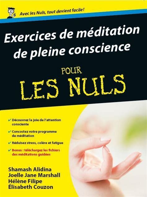 Exercices De Méditation De Pleine Conscience Pour Les Nuls Pour Les Nuls