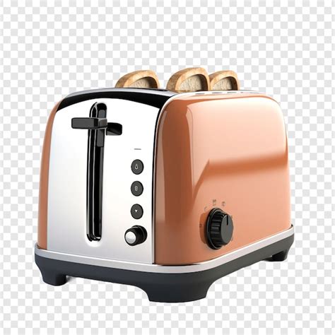 Premium Psd Toaster Isolated On Transparent Background