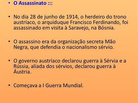 Primeira Guerra Mundial 9 Anos