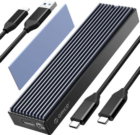 Orico Dual M 2 Nvme Sata Ssd Gehäuse Usb C Zu M 2 Adapter Für M Key Pcie B M Key B Key 2230