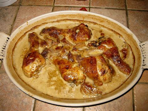 Recette De Pilons De Poulet à Léchalote Sauce Moutarde à La Crème