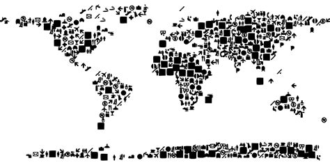 SVG > Мир карта - Свободное изображение и значок SVG. | SVG Silh