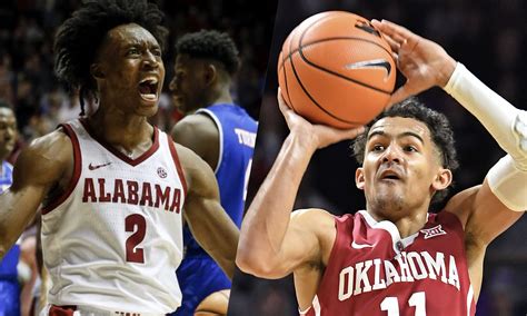 Oklahoma 1 Vs Alabama Trae Young Vs Collin Sexton Student Union