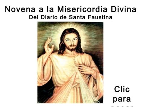 Novena A La Divina Misericordia Er D A Ppt