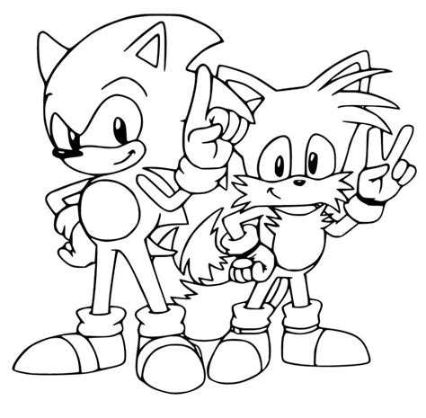 55 Desenho Para Colorir Sonic