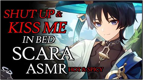 Hot Scaramouche Asmr Spicy Cuddles Kisses And Sleeping W Scara In Bed~ Genshin X Listener