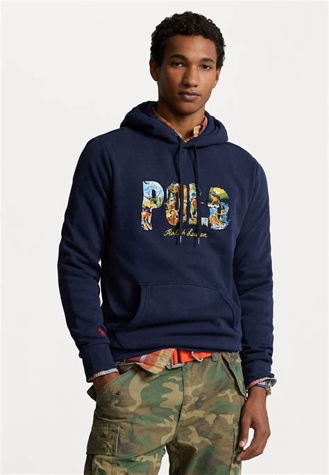 Polo Ralph Lauren Hood Long Sleeve Sweat à Capuche Cruise Navybleu Marine Zalandofr