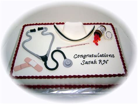 56 Best Nursing School Graduation Cakes Images On Pinterest