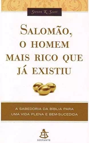 Livro Salom O O Homem Mais Rico Que J Existiu Parcelamento Sem Juros