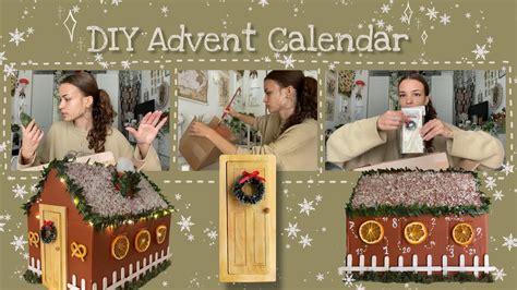 Diy Advent Calendar Miniature House🗓 Youtube