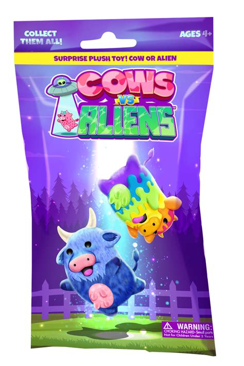 Wholesale Cows Vs Aliens Inch Plush Mystery Bag In Pc Counter