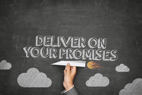 91 Deliver On Your Promises Images Stock Photos 3d Objects And Vectors