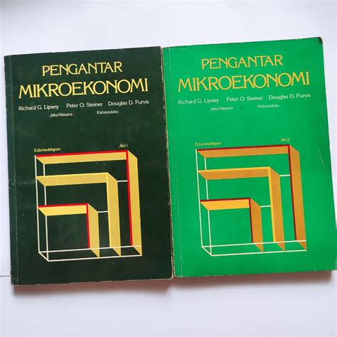 Buku Pengantar Mikro Ekonomi Jilid Richard G Lipsey Buku Alat